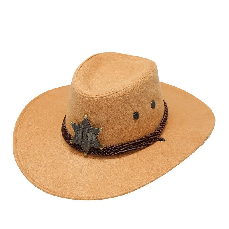 Women's Feather Trim Cowboy Hat | Silver Fox Sales