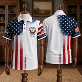 The United We Stand Patriotic Eagle - USA 250Th Anniversary Polo Shirt