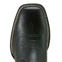 Ariat Mens Western Big Rig Wide Square Toe Cowboy Boot – Comfortable Durable Leather Work Boot