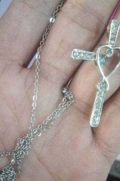 Infinity Love God We Trust Christian Cross Birthstone Crystal Pendant Necklace Colour Gems Zircon Heart | Silver Fox Sales