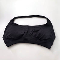 Impact Sports Bra Women Seamless Halter Top High Support Push-Up Open Back Gym Wear Fitness Yoga Workout Underwear