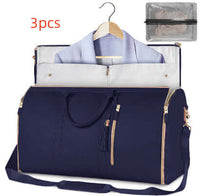 Large Capacity Travel Duffle Bag Women's Handbag Folding Suit Bag Waterproof Clothes Totes | Silver Fox Sales