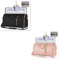 Large Capacity Travel Duffle Bag Women's Handbag Folding Suit Bag Waterproof Clothes Totes | Silver Fox Sales