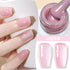 Jelly Nude Gel Nail Polish 10Ml Light Pink Peach Translucent Color UV Light Cure Gel Varnish Nail Art DIY at Home