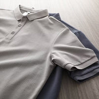 Mens Clothing Lapel Half-sleeve