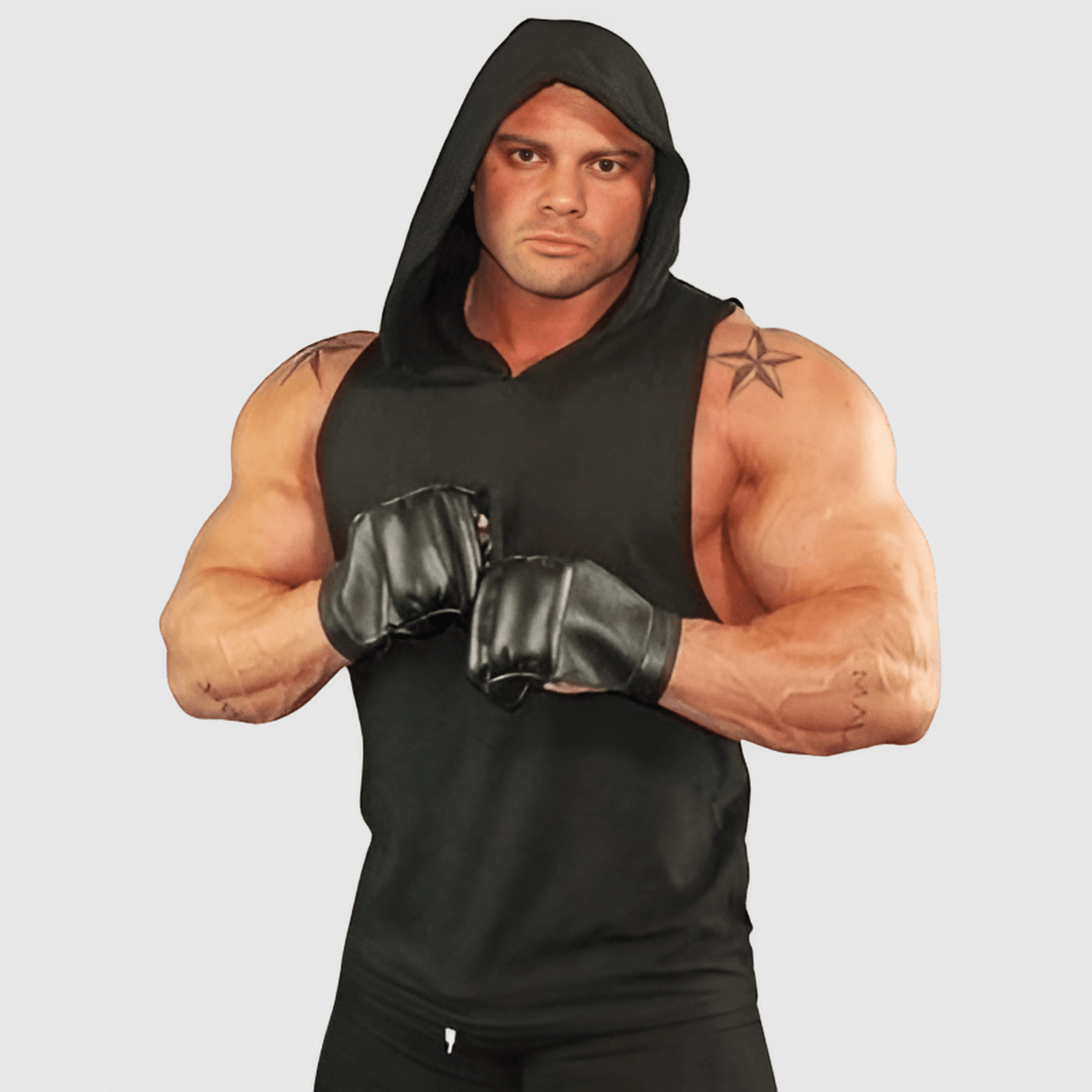 Men's Sleeveless Gym Hoodie – Made in USA by Physique Bodyware