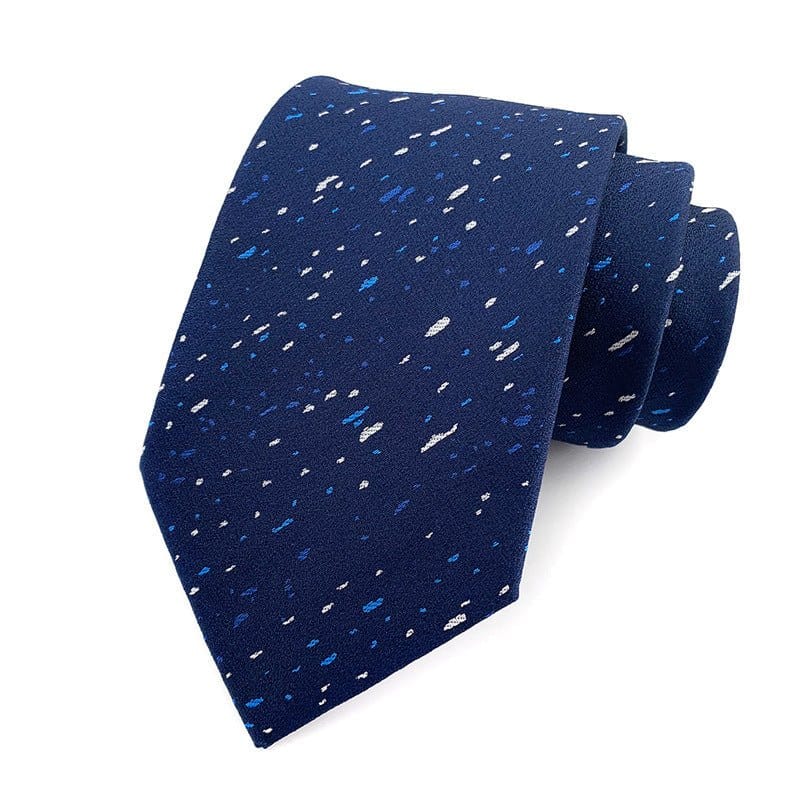 Mens Jacquard Woven Business-casual Tie | Silver Fox Sales