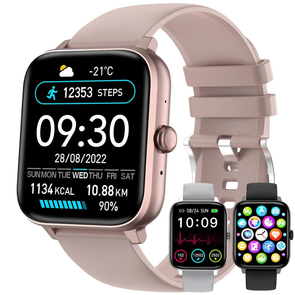 SmartWatch 1.83" Bluetooth – Heart Rate & Fitness Tracker for Men & Women | Silver Fox Sales