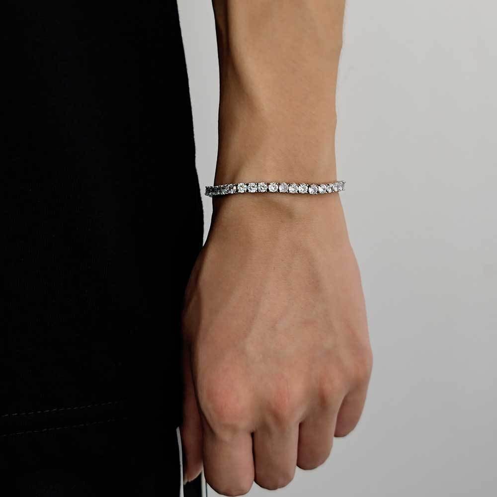 Zircon Tennis Chain Bracelet | Silver Fox Sales