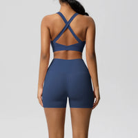 Women’s 2-Piece Pocketed Yoga Set – Sports Bra & Leggings