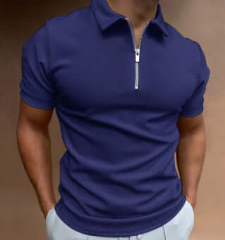 New Men's Casual Short Sleeve Digital Print POLO Shirt | Silver Fox Sales