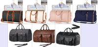 Large Capacity Travel Duffle Bag Women's Handbag Folding Suit Bag Waterproof Clothes Totes | Silver Fox Sales