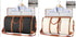 Large capacity travel duffle bag in black and white with stylish design, ideal for women&