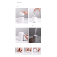Portable Air Humidifier Aroma Essential Oil Diffuser