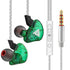 Original QKZ AK6 Copper Driver Hifi Wired Earphone Race Sport Headphone Bass Stereo Headset Music Earbuds 3.5MM in Ear with Mic