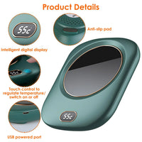 USB Electric Mug Warmer with Auto Shutoff & 3 Heat Settings