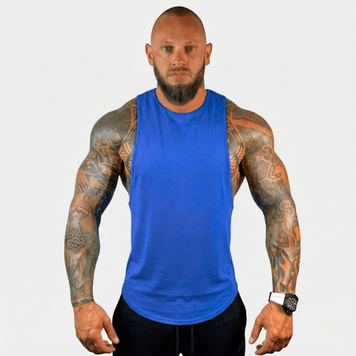 Men's Drop Arm Tank Top – Made in USA by Physique Bodyware