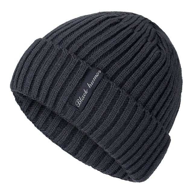 Unisex Winter Knit Letter Beanie | Silver Fox Sales