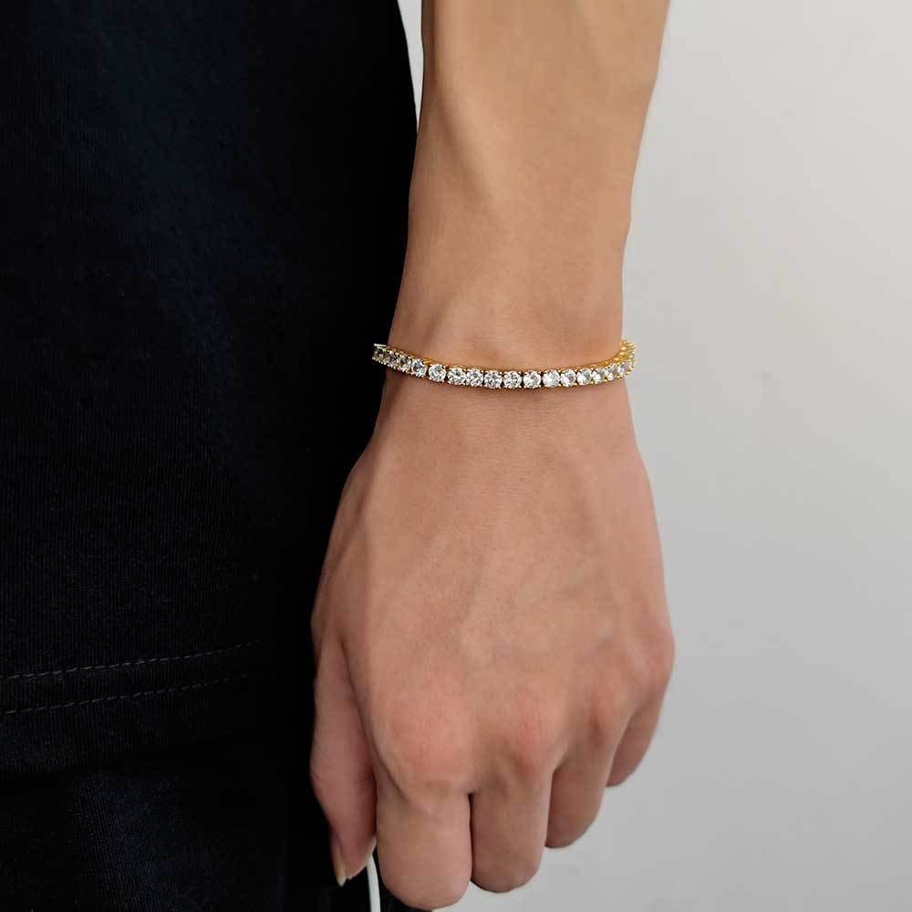Zircon Tennis Chain Bracelet | Silver Fox Sales