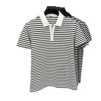 Harajuku Half-Sleeve Striped Top | Silver Fox Sales