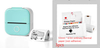 Portable Mini Thermal Label Printer Home Photo Printer Student Wrong Question Printer Bluetooth-compatible Mini Label Printer Price Tag