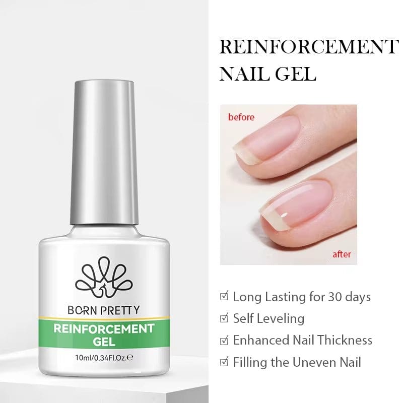 Jelly Nude Gel Nail Polish 10Ml Light Pink Peach Translucent Color UV Light Cure Gel Varnish Nail Art DIY at Home