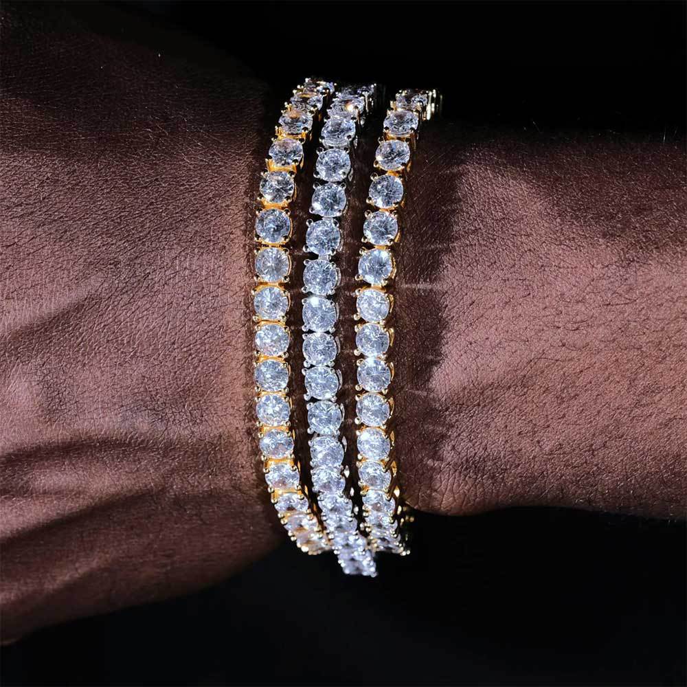 Zircon Tennis Chain Bracelet | Silver Fox Sales