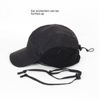 Water Repellent Warm Baseball Hat with Earmuffs | Silver Fox Sales