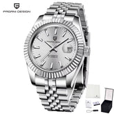 Men Mechanical Watch Luxury Automatic Watch Sport Stainless Steel 100M Waterproof Watch for Men
