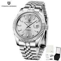 Men Mechanical Watch Luxury Automatic Watch Sport Stainless Steel 100M Waterproof Watch for Men