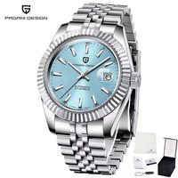 Men Mechanical Watch Luxury Automatic Watch Sport Stainless Steel 100M Waterproof Watch for Men