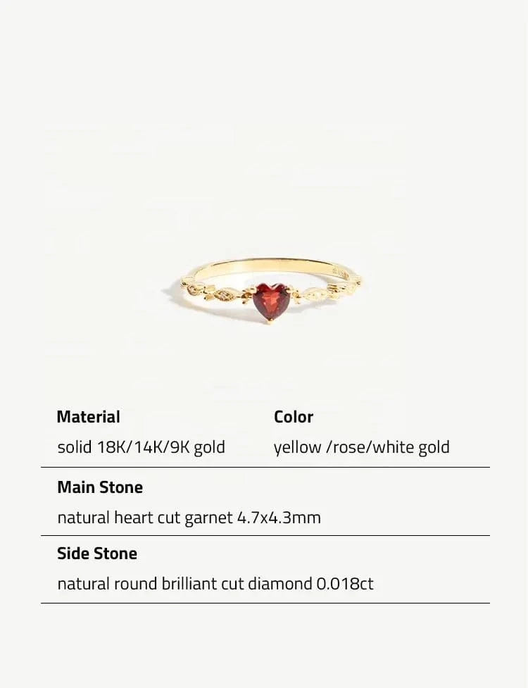 Guerilla Choice Royal Heart 18K Gold Love Ring | Silver Fox Sales