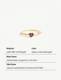 Guerilla Choice Royal Heart 18K Gold Love Ring | Silver Fox Sales