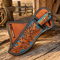 Buckaroo Knife | Rasp Steel with Pine Cone Handle