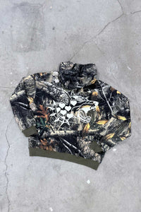 Stealth Heavyweight Oversized Unisex Camo Hoodie | Silver Fox Sales