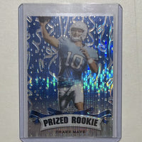 Drake Maye 2023 Leaf Prized Rookie PR-21 numbered 10/20