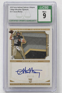 Steven Montez 2020 National Treasures RPA /99 CSG 9