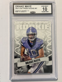 Drake Maye 2023 Leaf Special Release Prized Rookies 07