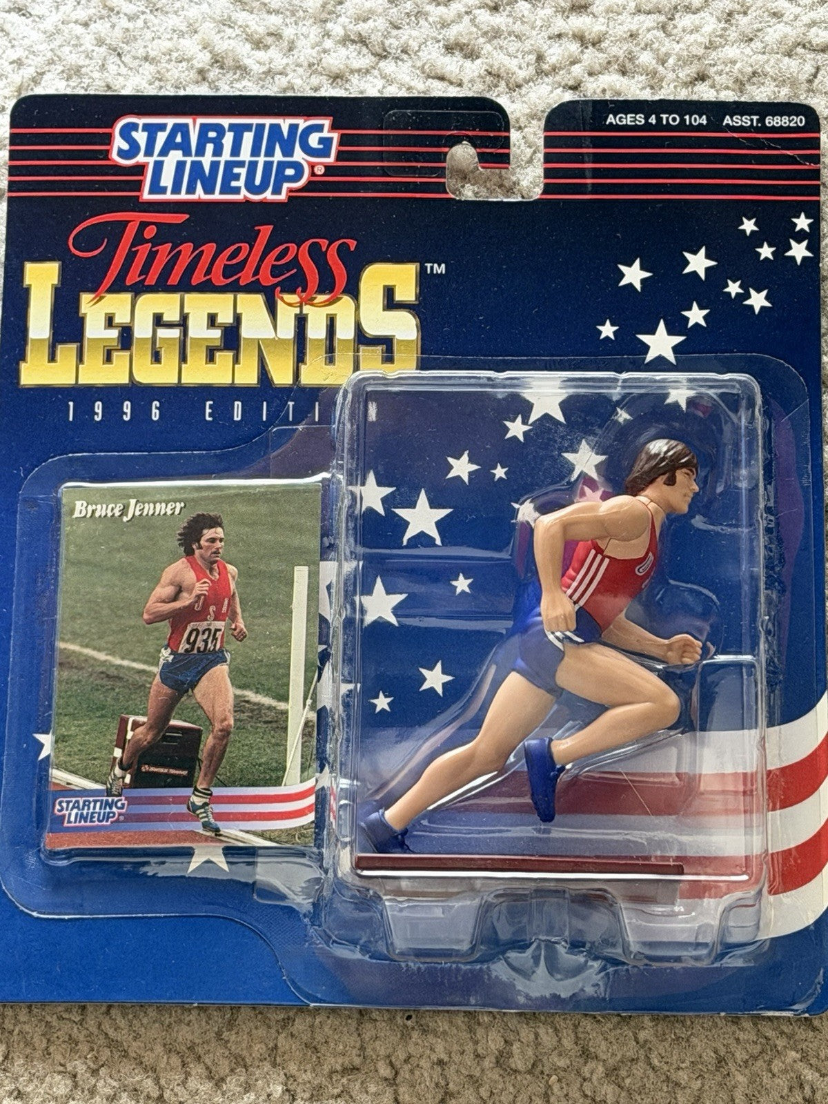 1996 Starting Lineup Timeless Legends Team USA figure