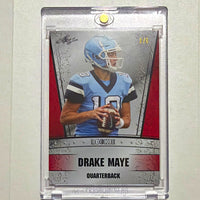 Drake Maye 2022 Leaf Draft RS-31 numbered 3/5