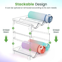 Spospo water bottle organizer product details