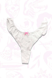 Sweet Cheeks Ruffle Thong | Silver Fox Sales