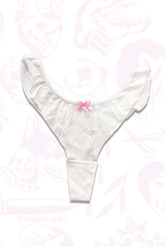 Sweet Cheeks Ruffle Thong