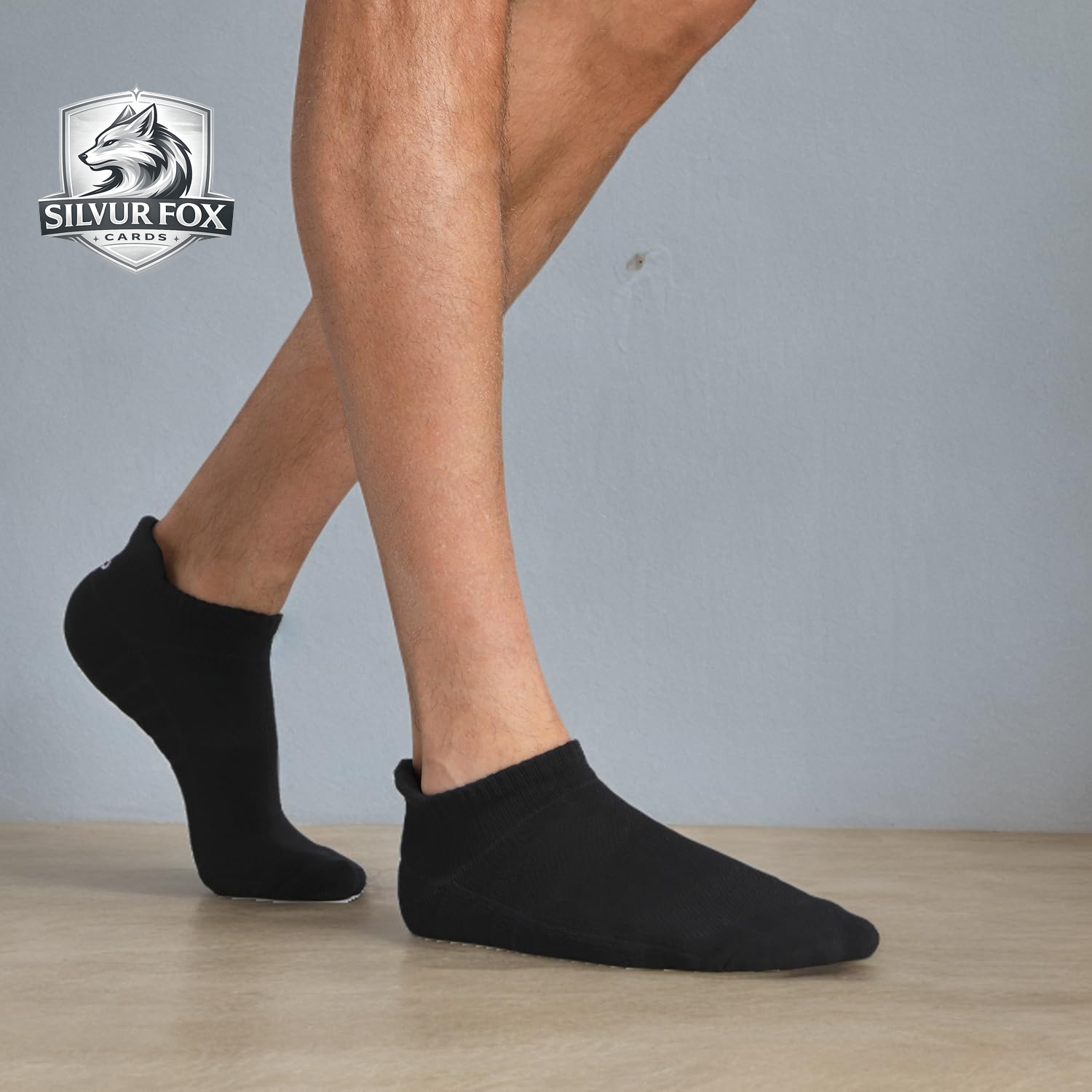 Athletic Running Ankle Socks, Low Cut Cushioned Anti-Blister Tab Sports Socks Men Women 6Pairs