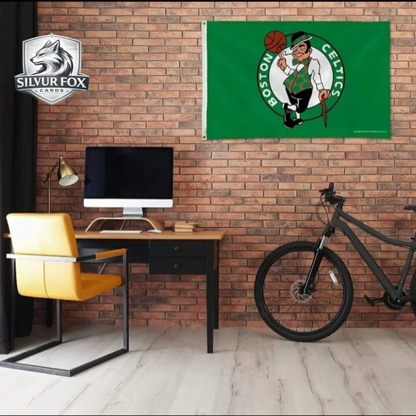 Boston Celtics 3x5 Foot NBA Basketball Banner with Grommets