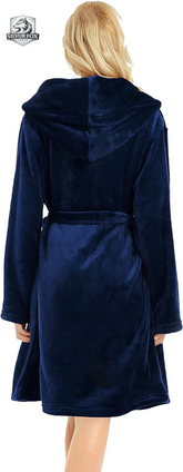 Back view of a woman wearing a women&